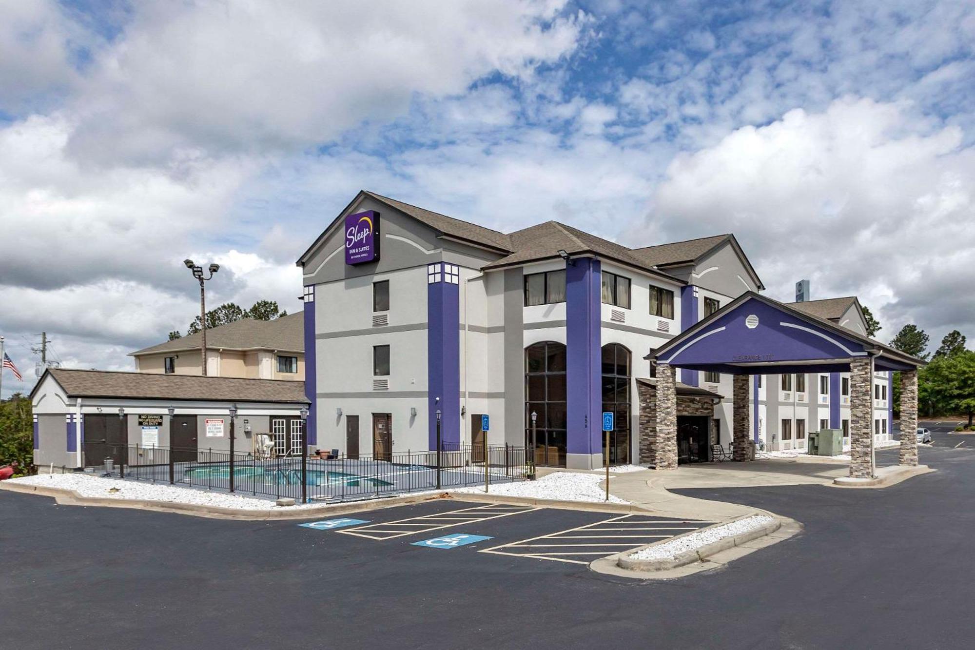 Sleep Inn & Suites Augusta West Near Fort Eisenhower Grovetown Exterior foto
